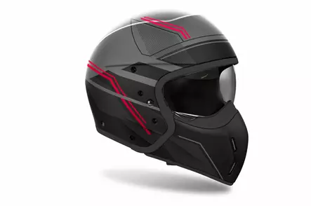 Airoh Kypärä J 110 Slim Punainen Matt - Avokypärät - D506786 - 2