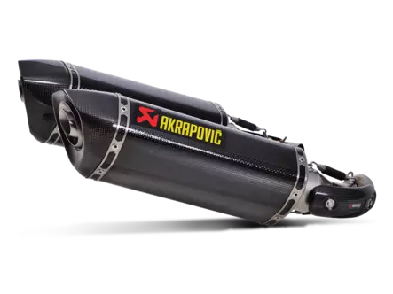 Akrapovic Slip-On Line äänenvaimennin (hiilikuitu) Ducati Monster 1100/1100S (2009-2010) - Moottoripyörän äänenvaimentimet - D309796 - 1