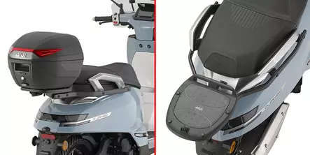 Givi Rear Rack Peugeot Django Evo 125 (2025) - Kiinnityssarjat ja tavaratelineet - D530266 - 1
