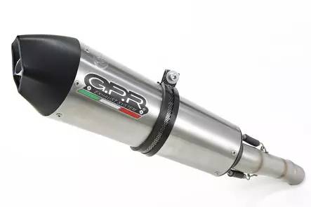 GPR Aprilia Caponord 1200 2013/15 EC-Approv. slip-on exhaust Gpe Ann. Titaium - Moottoripyörän äänenvaimentimet - D425216 - 2