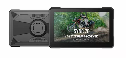 Interphone Sync70 Smart Display Apple Carplay/Android Auto - Motorsport varaosat ja tarvikkeet - D517376 - 2