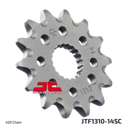 JT Eturatas SC - Itsepuhdistuva JTF1310.14SC - Moottoripyörän eturattaat - D431456 - 1