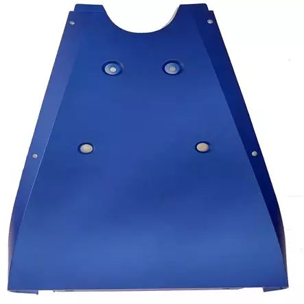 Kontio Motors Kruiser Long Range Style: jalkatilan etuosan muovisuojus ulkopuolella, sininen - Kontio Kruiser Long Range Style varaosat - 499-134856 - 1