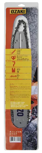 Ozaki forest ketju- + laippayhdistelmä .325'' pk 1.5 mm - 72kl - 45 cm - Tarvikevaraosat - 1702156 - 1