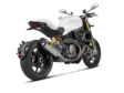Akrapovic Link Pipe väliputki (titaani) Ducati Monster 1200 R (2017-2020) - Moottoripyörän väliputket - D309806 - 3