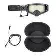 AMOQ Burner goggles Magnetic Dual Lens HEATED, clear - Kelkkalasit - D524146 - 4