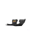 AXP Xtrem HDPE Skid Plate Black Beta 250XTRAINER/300XTRAINER 16-25 - Moottoripyörän pohjapanssarit - D486236 - 1