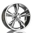 Barzetta America Chrome alumiinivanne 10x20 - 20-tuumaiset alumiinivanteet - 499-70966 - 1