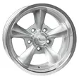 Barzetta America Silver LipPolish alumiinivanne 7x14 - 14-tuumaiset alumiinivanteet - 499-165396 - 1