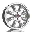 Barzetta Classic Rally Silver alumiinivanne 5.5x15 - 15-tuumaiset alumiinivanteet - 499-91826 - 1