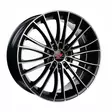 Barzetta Magnifico Black Polished alumiinivanne 8x18 - 18-tuumaiset alumiinivanteet - 499-184506 - 1