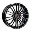 Barzetta Magnifico Black Polished alumiinivanne 7.5x17 - 17-tuumaiset alumiinivanteet - 499-136436 - 1