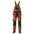 Bibpants w hanging pockets titan flexpro, brown c46/176, pesso - Työhaalarit - 503-DP125R-C46-176 - 1