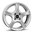 Borbet F 60528 brilliant silver alumiinivanne 6x15 - 15-tuumaiset alumiinivanteet - 499-94496 - 1