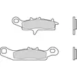Brembo Jarrupalat Sintered Off-Road - Moottoripyörän jarrupalat - D151206 - 1