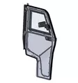 DFK Ovi kokoonpano oikea Polaris Ranger 570 Midsize 2015-2021 - Motorsport varaosat ja tarvikkeet - D540256 - 1
