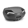Givi Topc. 46L Riviera Black Cover Smoke Ref. - Moottoripyörän kovat laukut - D520306 - 1
