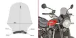 Givi Universal screen, smoked 36,5 x 35 cm - Moottoripyörän katteet ja tuulenohjaimet - D120946 - 1