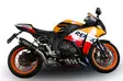 GPR Honda Cbr 1000 Rr 2014/16 EC-Approv. slip-on exhaust Furore Nero - Moottoripyörän äänenvaimentimet - D427406 - 10