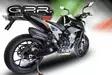 GPR Ktm Duke 790 2017/20 e4 EC-Approv. slip-on exhaust GP Evo4 Black Titanium - Moottoripyörän äänenvaimentimet - D426646 - 5