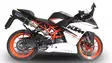 GPR Ktm Rc 390 2015/2016 e3 EC-Approv. slip-on exhaust catalized Furore Nero - Moottoripyörän äänenvaimentimet - D427996 - 10