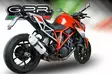 GPR Ktm Superduke 1290 R 2014/16 e3 EC-Approv. slip-on exhaust Albus Ceramic - Moottoripyörän äänenvaimentimet - D428016 - 10