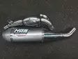 HGS Exhaust system 4T Complete Grey Titanium Steel EXC250F FE250 EC250F 24- - Moottoripyörän pakoputkistot - D499356 - 1