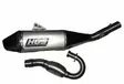 HGS Täysputkisto 4T KX250F 17-24 New design Carbon end cap - Moottoripyörän pakoputkistot - D388266 - 1