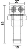Huohotinventtiili - Veneen imanvaihto- ja huohotinventtiilit - D124346 - 2