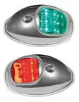 Kulkuvalopari LED Evoled - kiillotettu RST - Veneen kulkuvalot - D191316 - 1