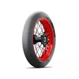 Michelin Power Supermoto Slick 120/80-16 B TL Fr - Racing moottoripyörän renkaat - D439986 - 1