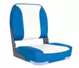OS DELUXE FOLD DOWN SEAT UPHOLSTERED BLUE/WHITE - Veneen istuimet ja tuolit - D241106 - 1