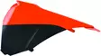 Polisport airbox cover KTM SX/SXF/XC/XCF (13-15) oem Orange KTM/ black (10) - Offroad muut muoviosat - D345436 - 1