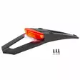 Polisport spoiler r.fender homol. led w/license plate light RSP 3.0 Black (15) - Moottoripyörän takavalot - D344046 - 1