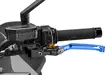 Puig Foldable Clutch Lever 4.0 C/Blue Selector W/Gold - Moottoripyörän vivut ja vivunrungot - D529596 - 1