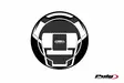 Puig Fuel Cap Cover Naked Bmw C/Gray - Mallikohatiset tarrasarjat - D299466 - 1
