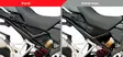 Puig Side Panels Bmw F750Gs/F850Gs/Adv /Matt Black - Moottoripyörän katteet ja tuulenohjaimet - D337886 - 1