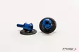Puig Spools Hi-Tech Parts Dim.10 C/Blue - Moottoripyörän kaatumatapit - D302226 - 1