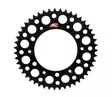 Renthal Rear Sprocket fits for SX65 25-.. 47t Black - Moottoripyörän takarattaat - D509816 - 1