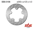 Sbs Jarrulevy Standard - Moottoripyörän jarrulevyt - D241806 - 1
