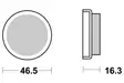 Sbs Jarrupalat Ceramic - Moottoripyörän jarrupalat - D91496 - 2