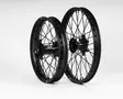 Sixty5 KTM/HVA/GasGas Musta/Musta Enduro 1.6-21"/2.15-18" vannesarja - Moottoripyörän vanteet - D446916 - 1