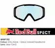 Spect Red Bull Whip MX Goggles Singel lens black clear - Crossilasit - D433916 - 2