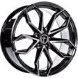 Tomason TN22 dark hyperblack polished alumiinivanne 8.5x20 - 20-tuumaiset alumiinivanteet - 499-78216 - 1