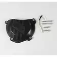 UFO Clutch cover SXF250/350 16-,EXCF250/350 17-,FC250/350 16-,FE250/350 17- Blac - Moottoripyörän moottorin kopat - D275776 - 1