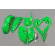 UFO Plastic kit Green FluoKX250F 21-24 KX450F 19-23 - Offroad muovisarjat - D275726 - 1