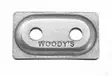Woodys Tupla Prikka 48kpl Digger Alumiini - Moottorikelkan nastat - D151836 - 1