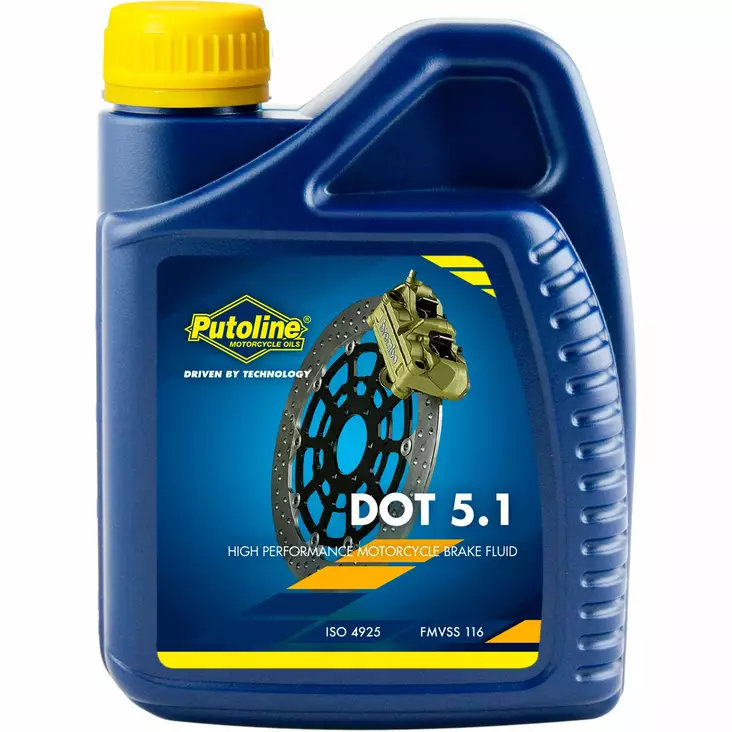 Putoline Brakefluid DOT 5.1- 500 ml (12) - Motorsport varaosat ja tarvikkeet - D546296 - 1