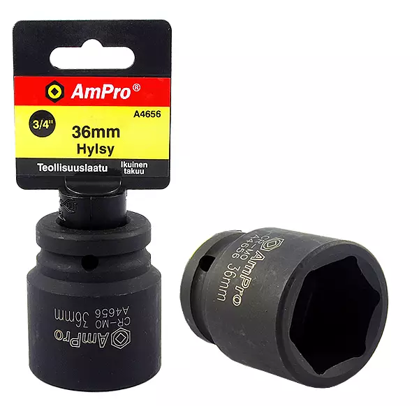 Voimahylsyt 3/4" 6pt ampro - Hylsyt ja voimahylsyt - LX4506 - 1
