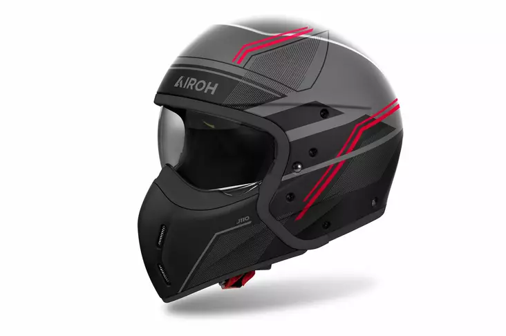Airoh Kypärä J 110 Slim Punainen Matt - Avokypärät - D506786 - 1